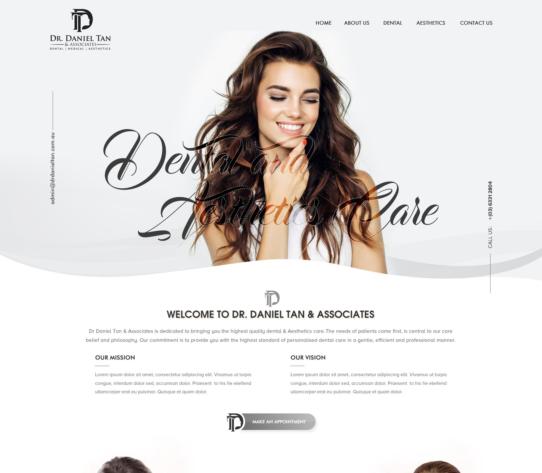  Teeth Removal Clinic Website Design