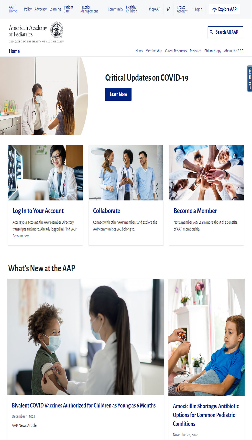 Pediatricians Website Design