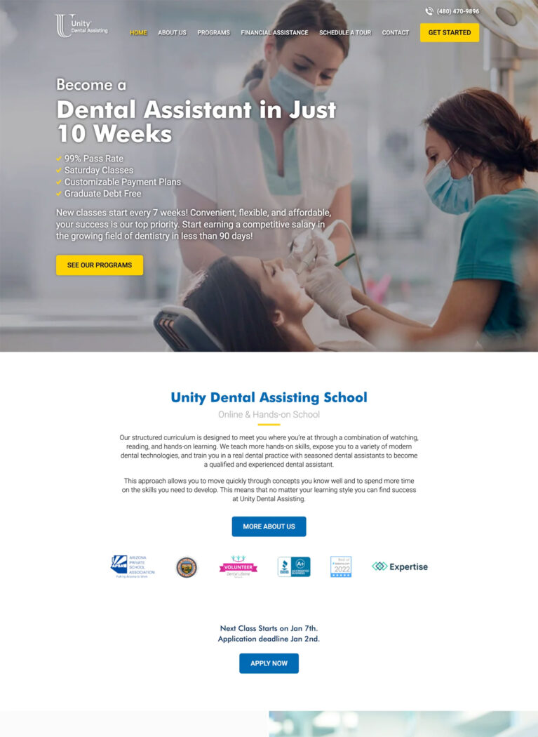 Unity Dental Assisting School