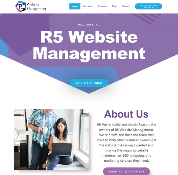 R5 Website Management