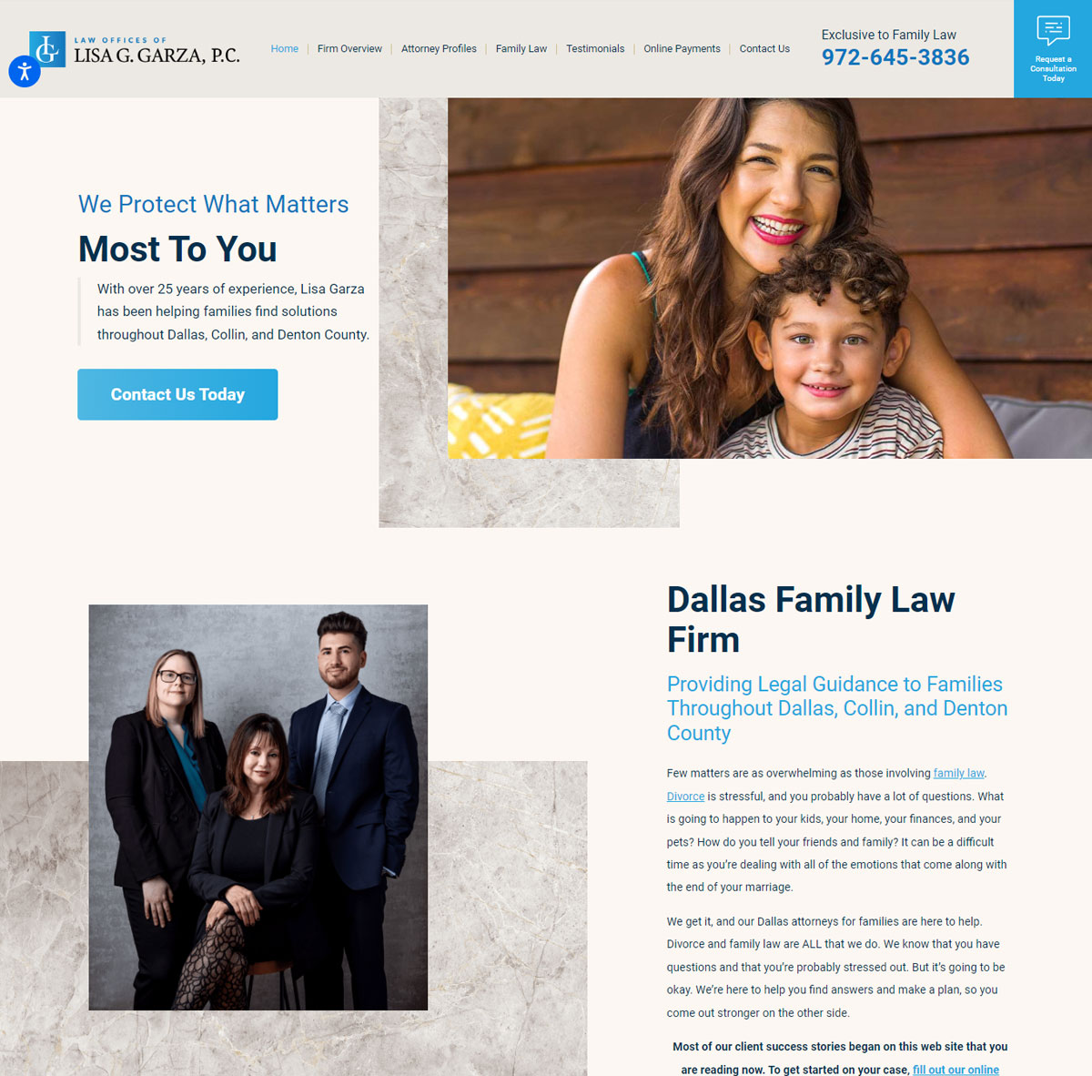 Arbitration Lawyer Website Design
