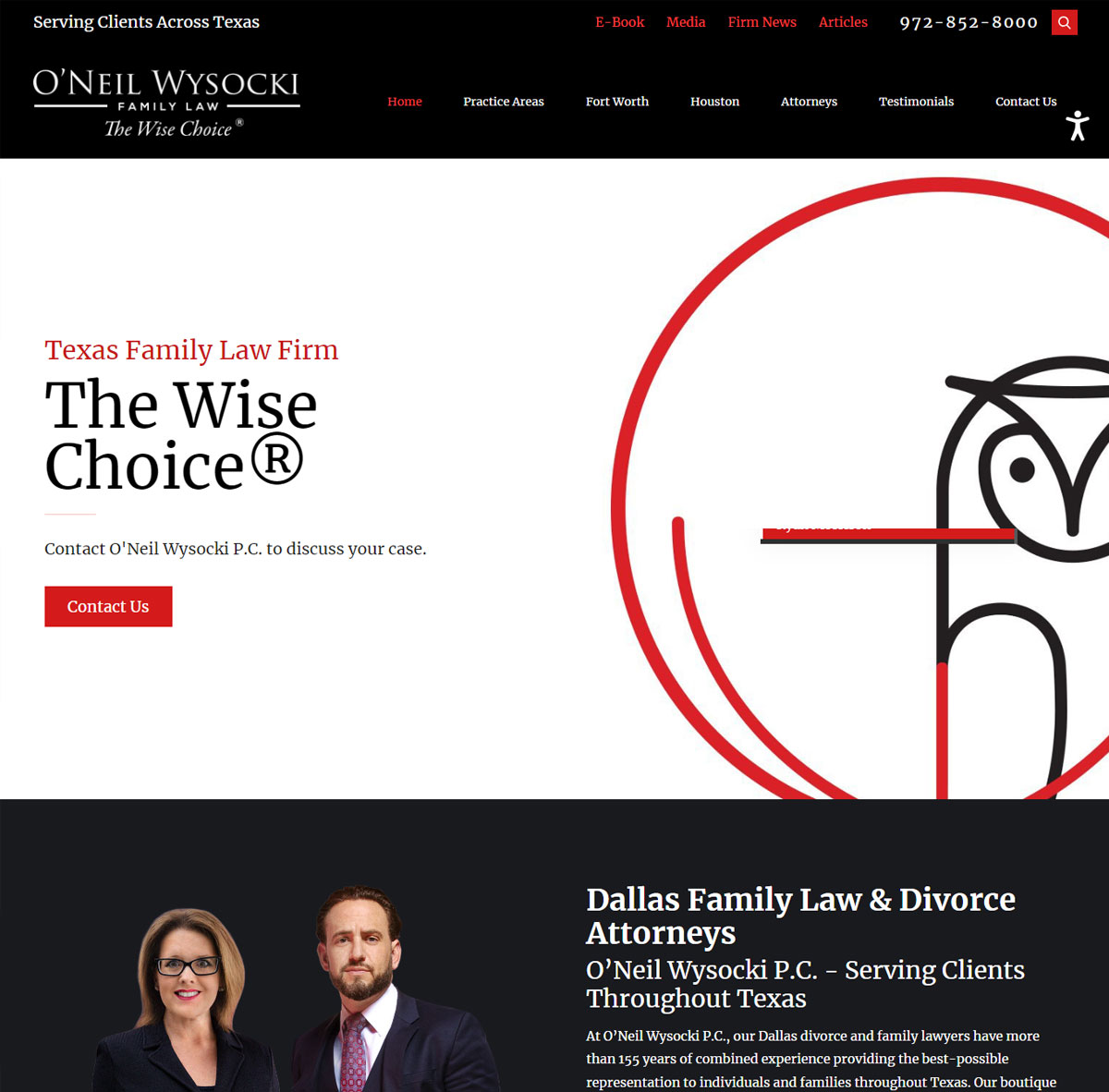Collaborative Divorce Lawyer Website Design