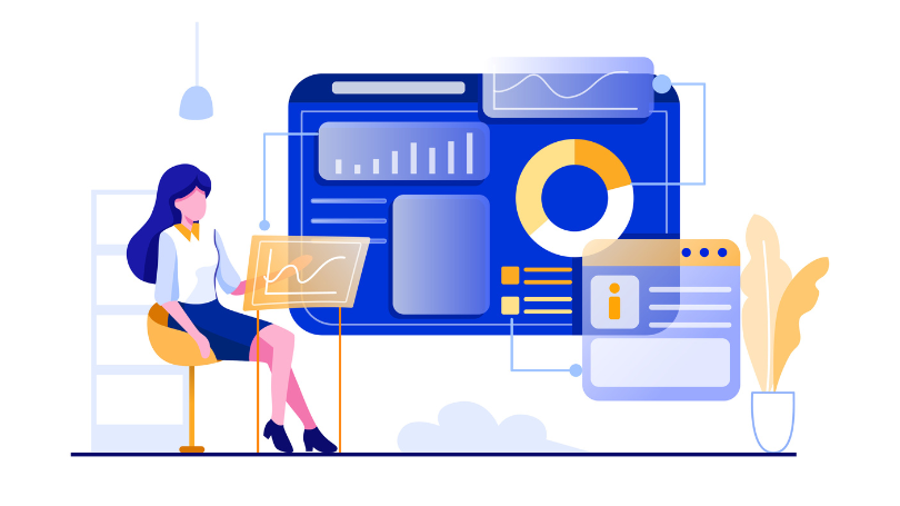 a developer building a website a developer building a website