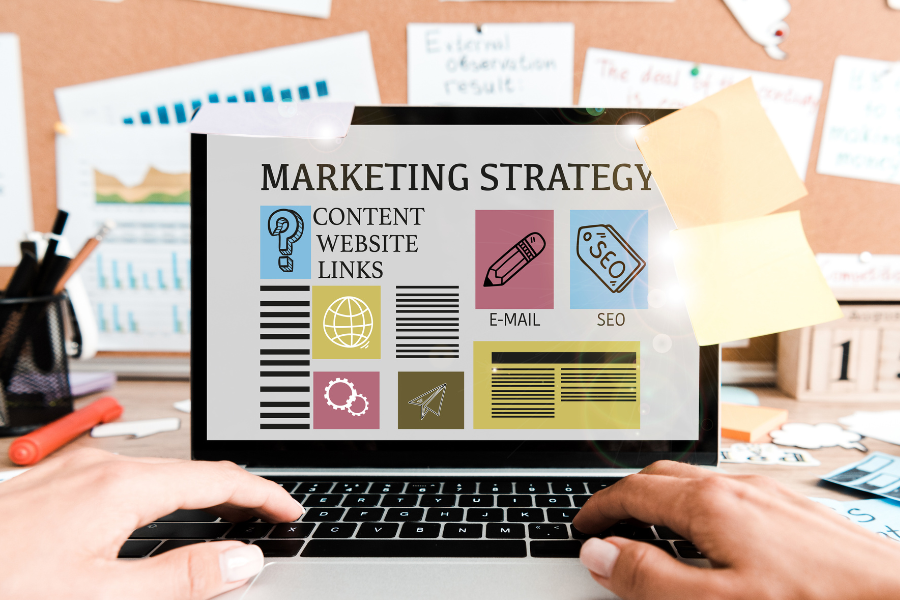 a website design for marketing strategy