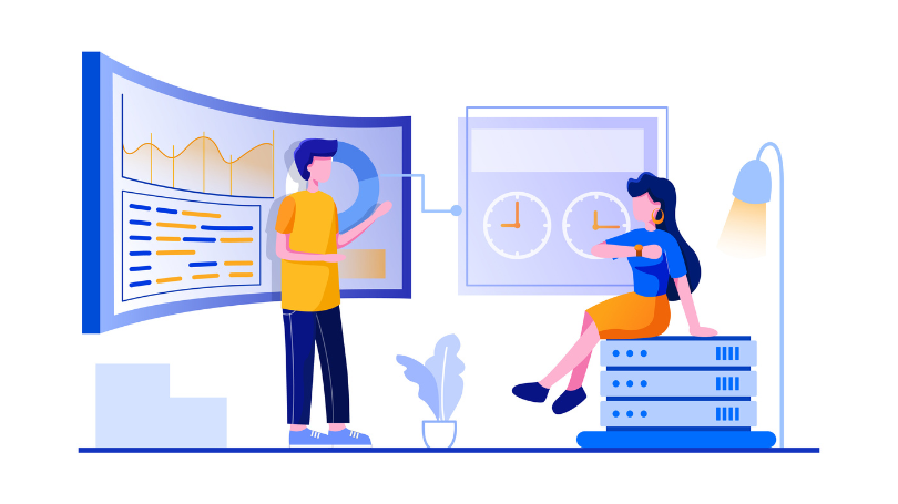 web developers analyzing customer's accessibility web developers analyzing customer's accessibility