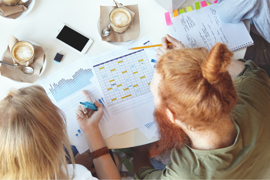 a team of marketing planning their content strategy implementation a team of marketing planning their content strategy implementation