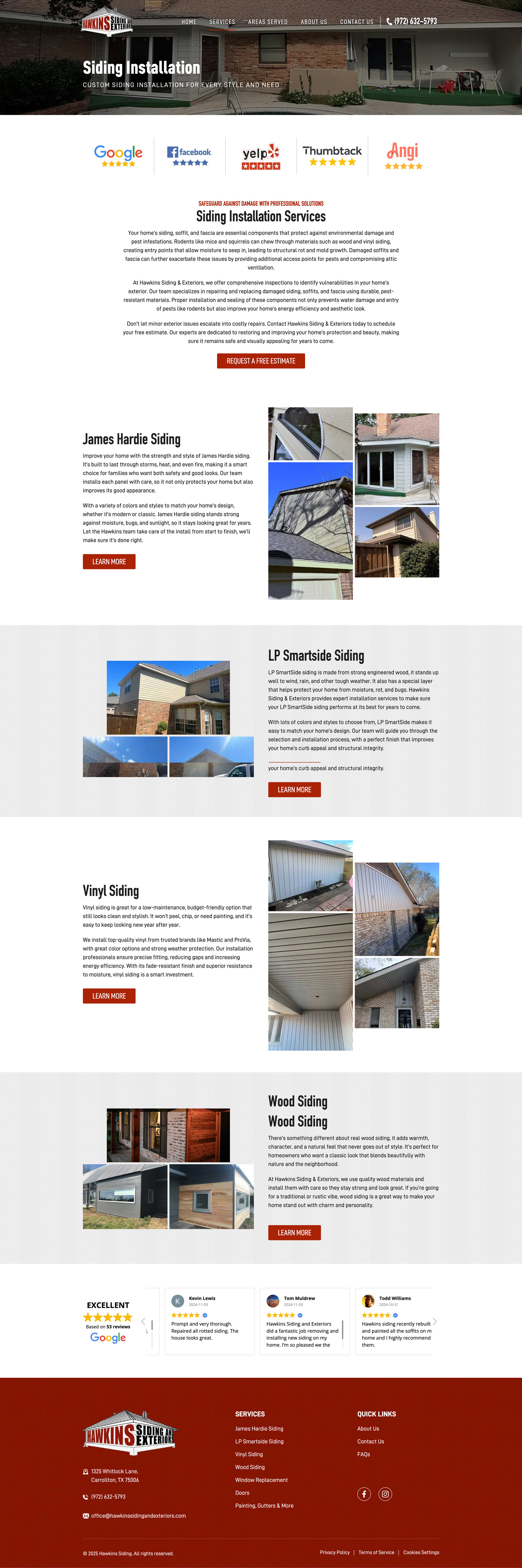 Hawkins Siding And Exteriors