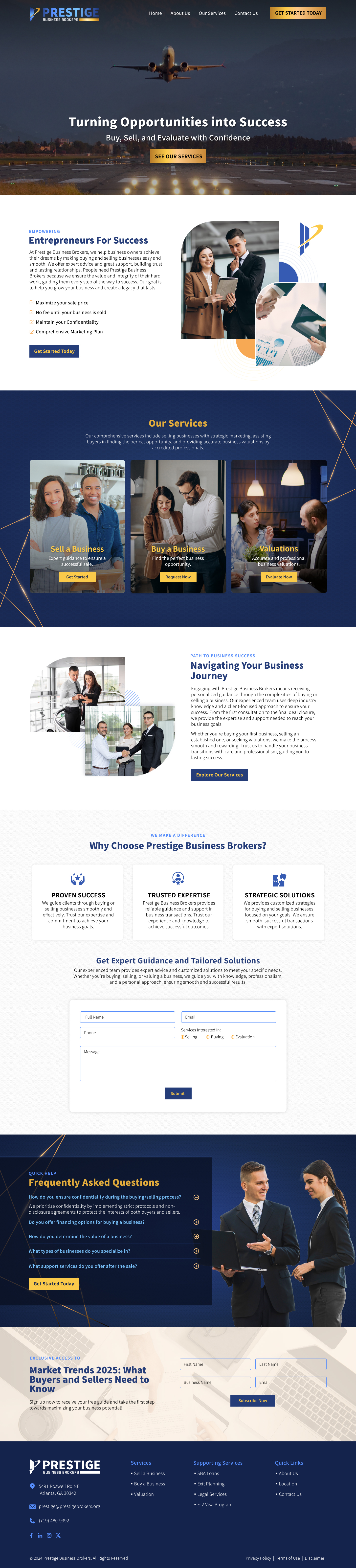 Prestige Business Brokers