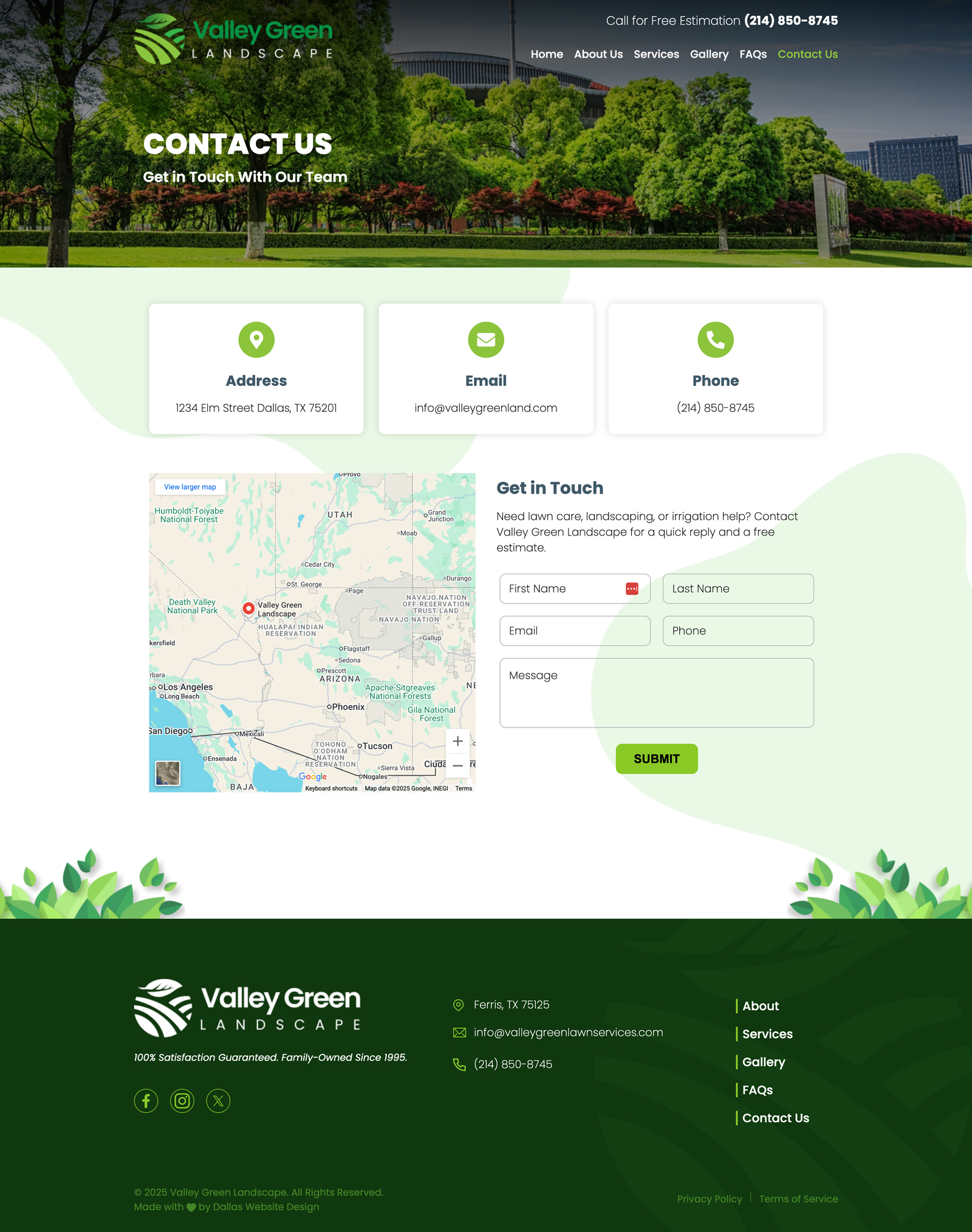 Valley Green Landscape