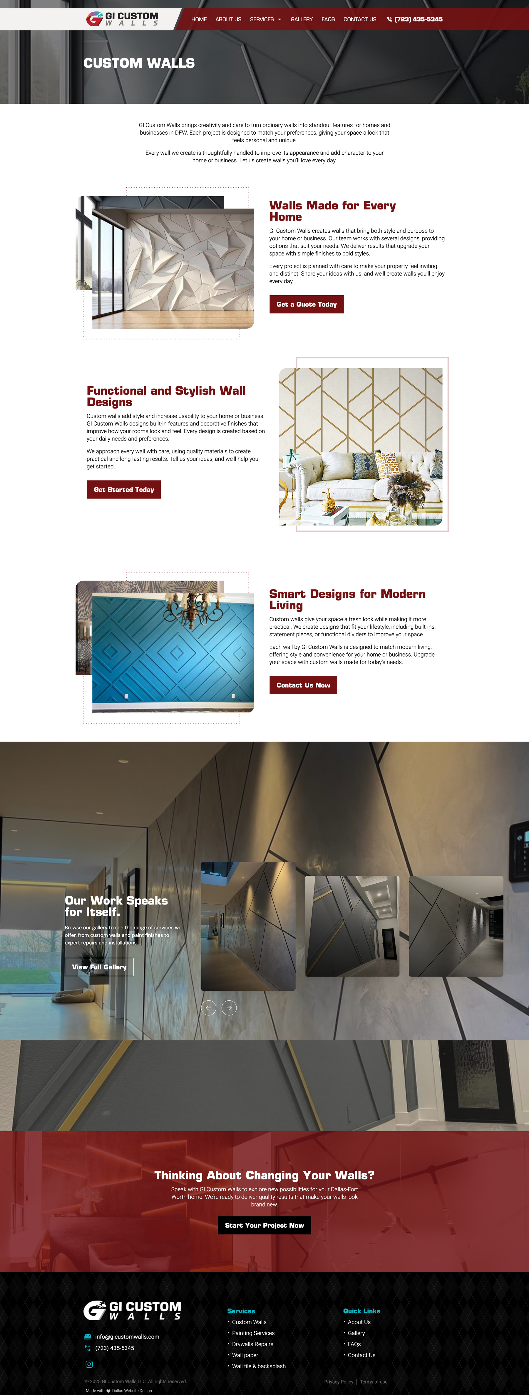 GI Custom Walls