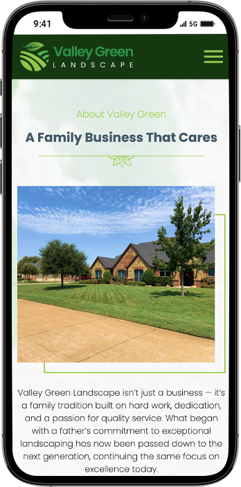 Valley Green Landscape