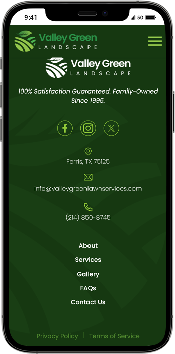 Valley Green Landscape