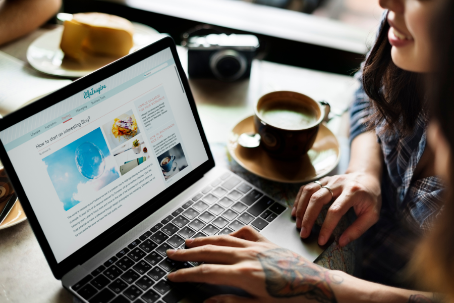 web designer checking a website in dallas web designer checking a website in dallas