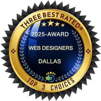  Best Web Designer in Dallas by Three Best Rated®